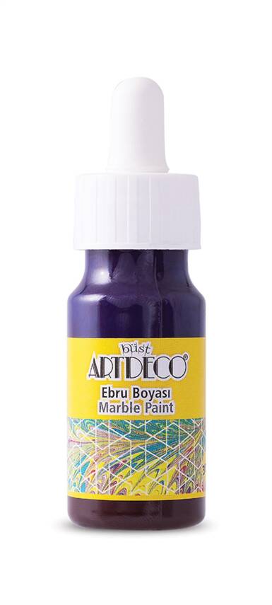 Artdeco Ebru Boyası 30 ml 48 Mürdüm - 1