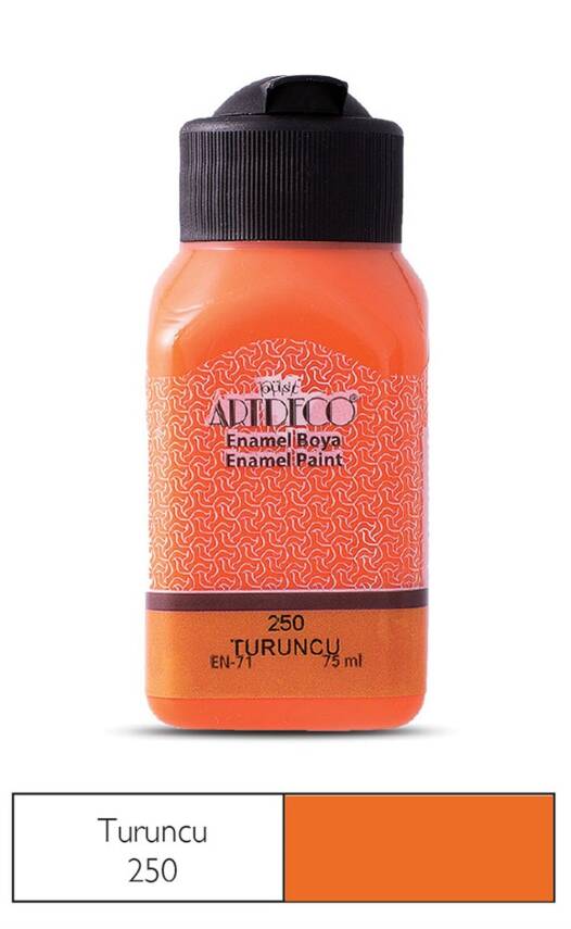 Artdeco Enamel Boya 75 ml 250 Turuncu - 1