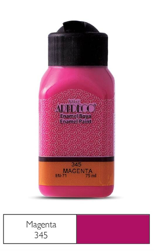 Artdeco Enamel Paint 75 ml 345 Magenta - 1