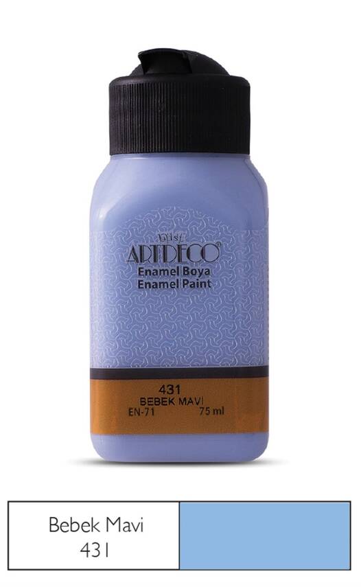 Artdeco Enamel Paint 75 ml 431 Baby Blue - 1
