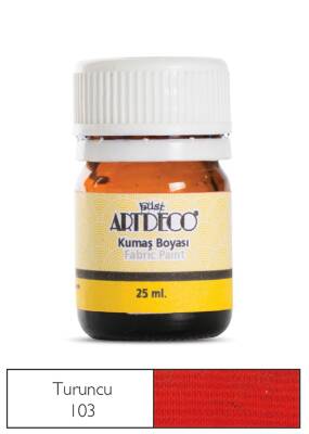 Artdeco Fabric Paint 25 ml 103 Orange