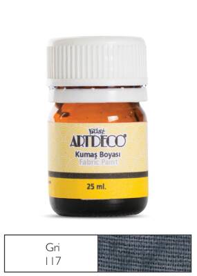 Artdeco Fabric Paint 25 ml 117 Gray