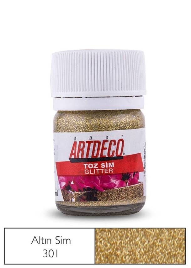 Artdeco Glitter Powder Glitter 25 ml 301 Gold Glitter / Ready Gold Glitter - 1