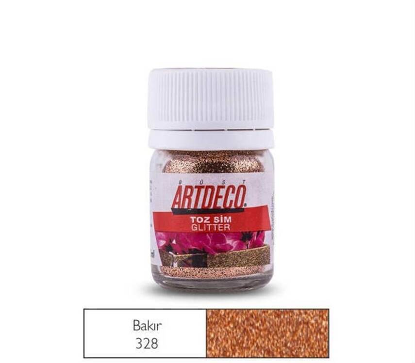 Artdeco Glitter Toz Sim 25 ml 328 Kupfer / Bakır - 1