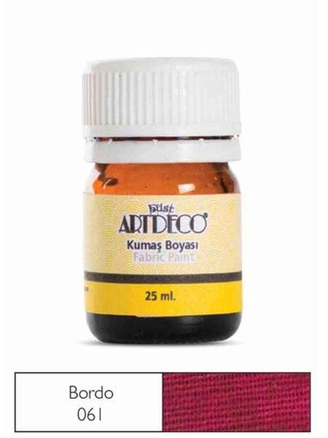Artdeco Kumaş Boyası 10A-061 Bordo - 1