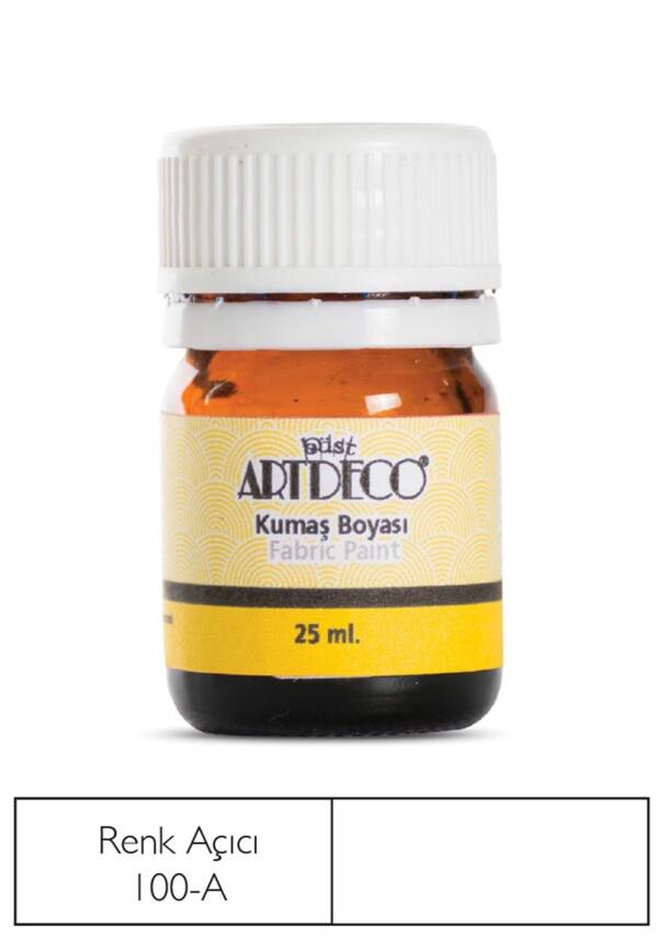 Artdeco Kumaş Boyası 25 ml 100A Renk Açıcı - 1