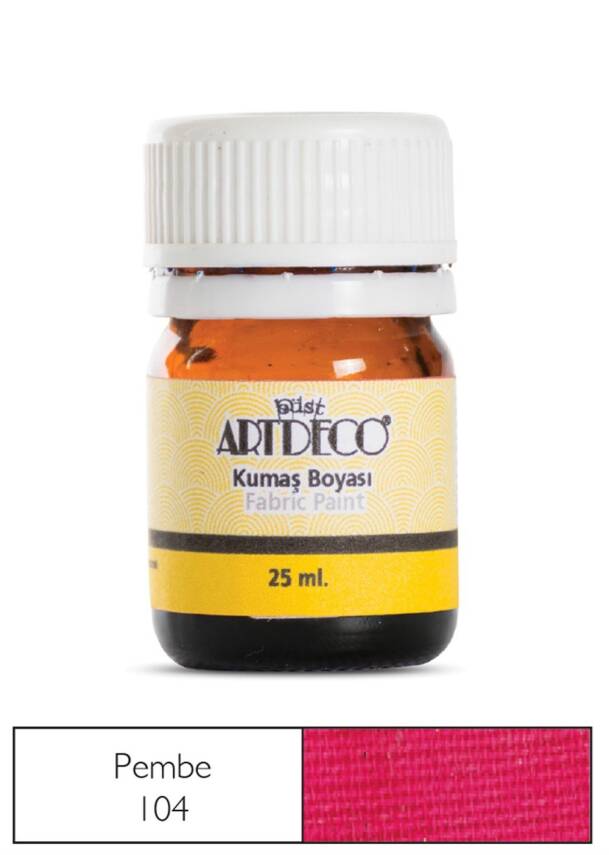 Artdeco Kumaş Boyası 25 ml 104 Pink / Pembe - 1