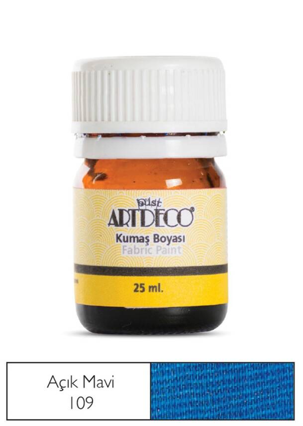 Artdeco Kumaş Boyası 25 ml 109 Light Blue / Açık Mavi - 1