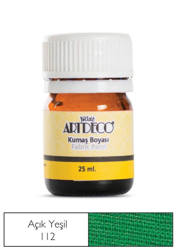 Artdeco Kumaş Boyası 25 ml 112 Light Green / Açık Yeşil - 1