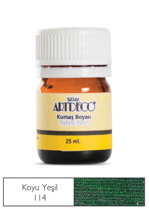 Artdeco Kumaş Boyası 25 ml 114 G. Green / Koyu Yeşil - 1