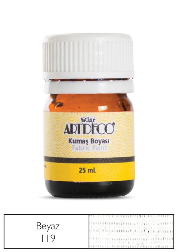 Artdeco Kumaş Boyası 25 ml 119 Beyaz / White - 1