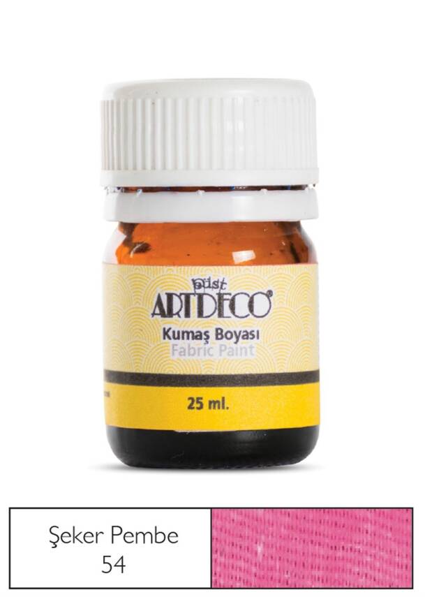 Artdeco Kumaş Boyası 25 ml 54 Fraise Pink / Şeker Pembe - 1
