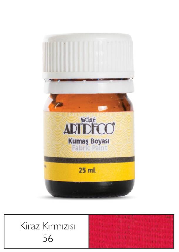 Artdeco Kumaş Boyası 25 ml 56 Cherry Red / Kiraz Kırmızısı - 1