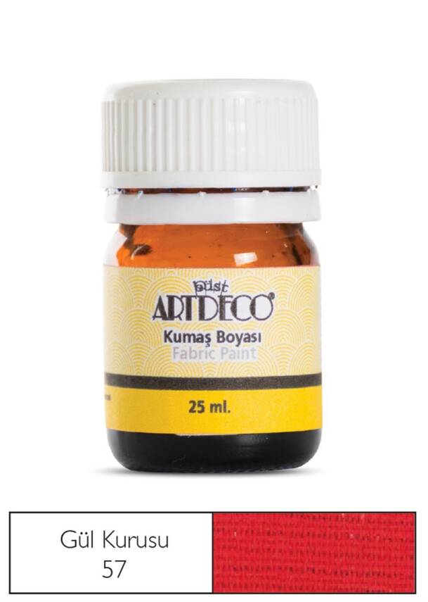 Artdeco Kumaş Boyası 25 ml 57 Rose Scarlet / Gül Kurusu - 1