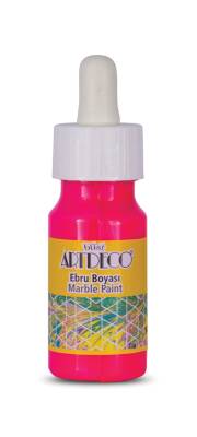 Artdeco Marbling Paint 30 ml 93 Neon Pink - 1