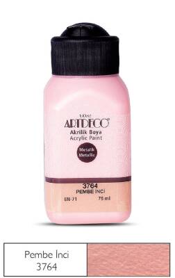 Artdeco Metalik Akrilik Boya 75 ml 3764 Pembe İnci