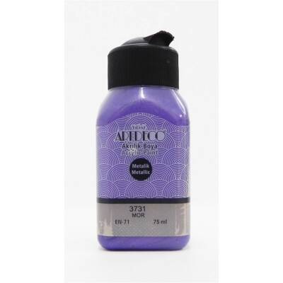 Artdeco Metallic Acrylic Paint 75 ml Purple 3731