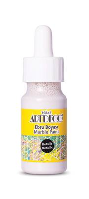 Artdeco Metallic Marbling Paint 30 ml Pearl 20 - 2