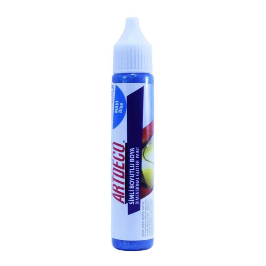 Artdeco Simli Boyutlu Boya 30 ml Mavi - 2