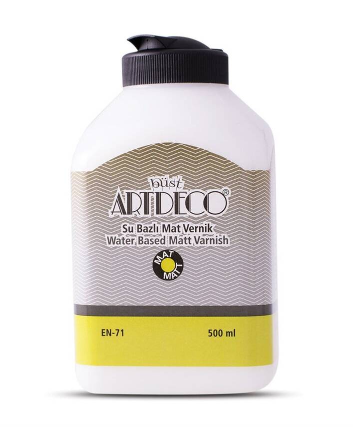 Artdeco Su Bazlı Mat Vernik 500 ml. - 2