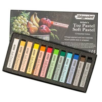 Artists's Soft Pastel 12 Colors - 1