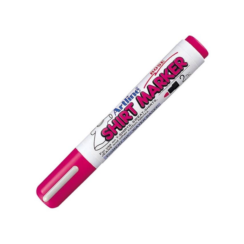 Artline 2 Shirt Marker Tişört Tekstil Kalemi Gül - 1