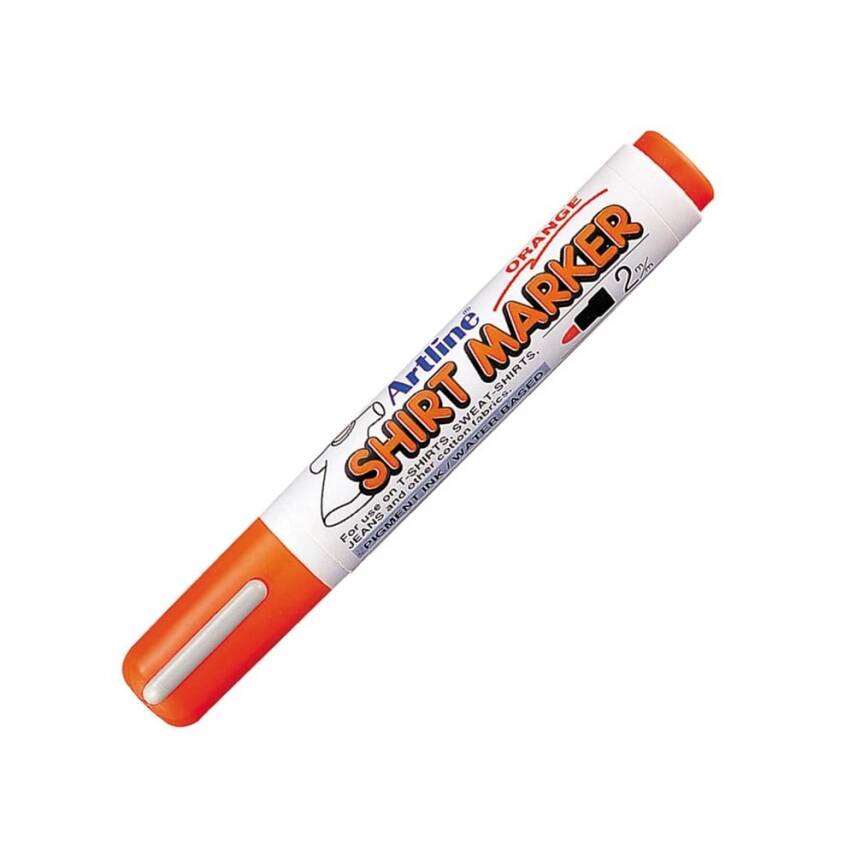 Artline 2 Shirt Marker Tişört Tekstil Kalemi Turuncu - 1