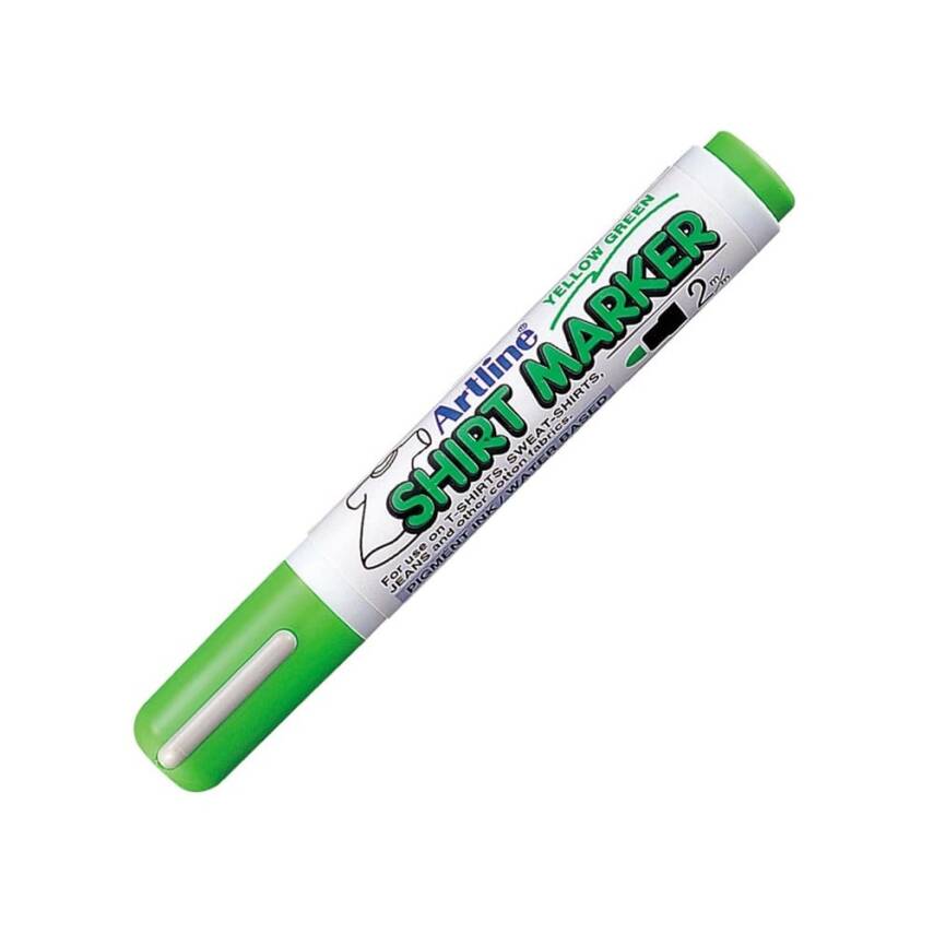 Artline 2 Shirt Marker Tişört Tekstil Kalemi Yeşil - 1