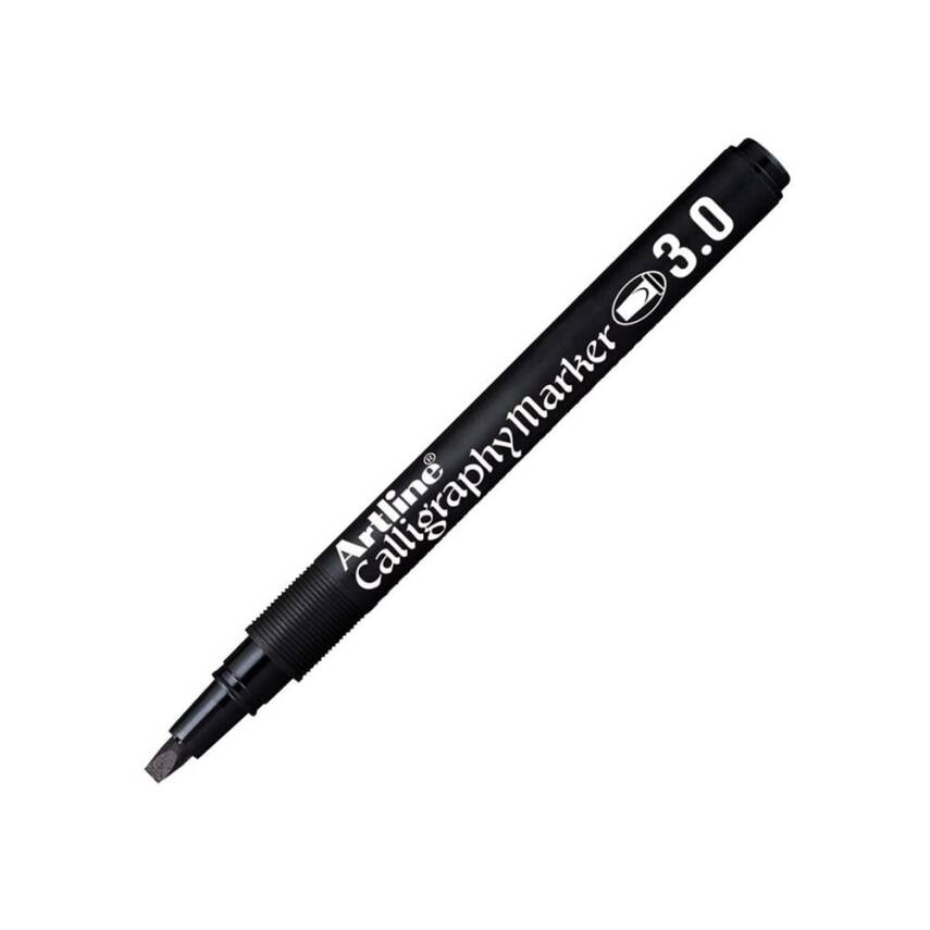 Artline 813 Permanent Calligraphy Kalemi 3.0 mm Siyah - 1