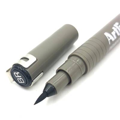 Artline Drawing System Brush Tip Pen Black 23FN - 2
