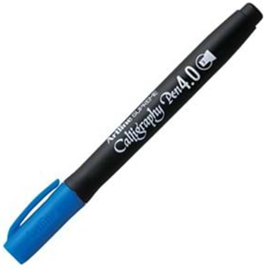 Artline Supreme Calligraphy Pen 4.0 Blue - 1