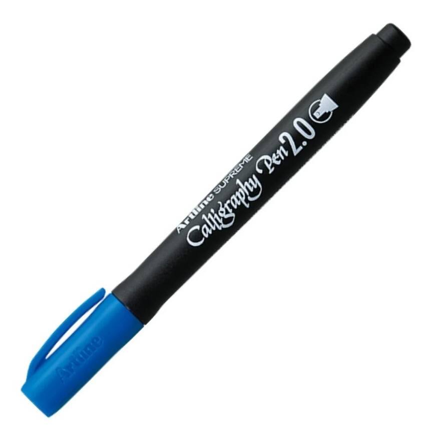 Artline Supreme Calligrapy Pen 2.0 Blue - 1