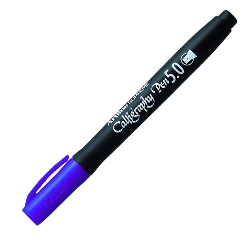 Artline Supreme Calligrapy Pen 5.0 Blue - 1