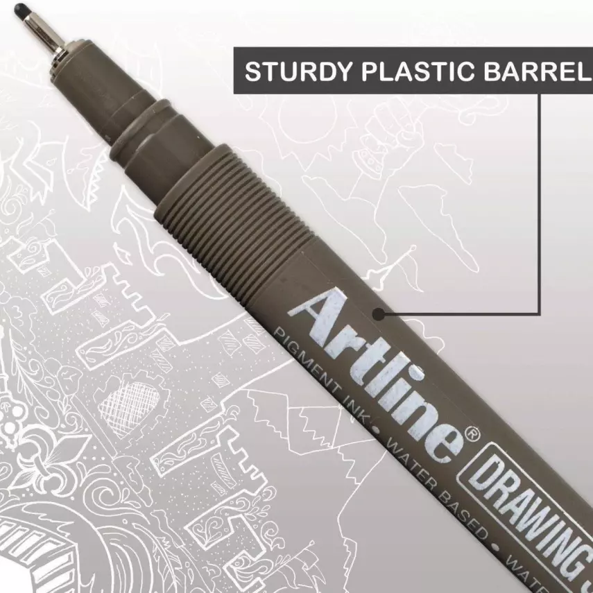 Artline Technical Drawing Pencil 0.05 mm Pale Brown - 5