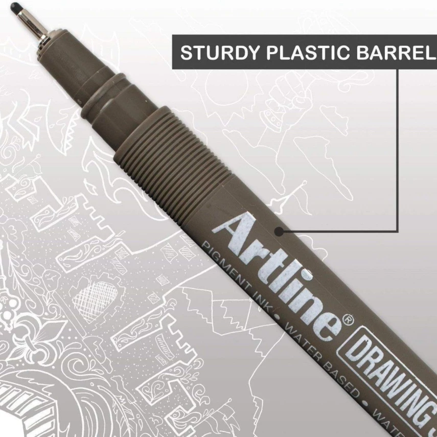 Artline Technical Drawing Pencil 0.2 mm Pale Brown - 3