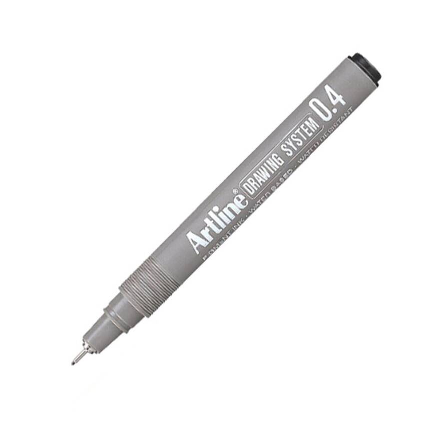 Artline Teknik Çizim Kalemi 0,4 mm Siyah - 1
