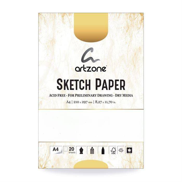 Artzone A4 Tracing Paper 90 Gram 20 Sheets - 1