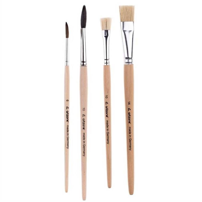 Artzone Brush Set of 4 - 1