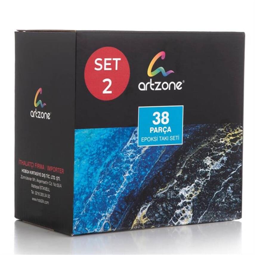 Artzone Epoxy Casting Set 38 Piece Set 2 - 1
