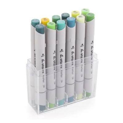 Artzone Marker Set Forest Tones 12-pack