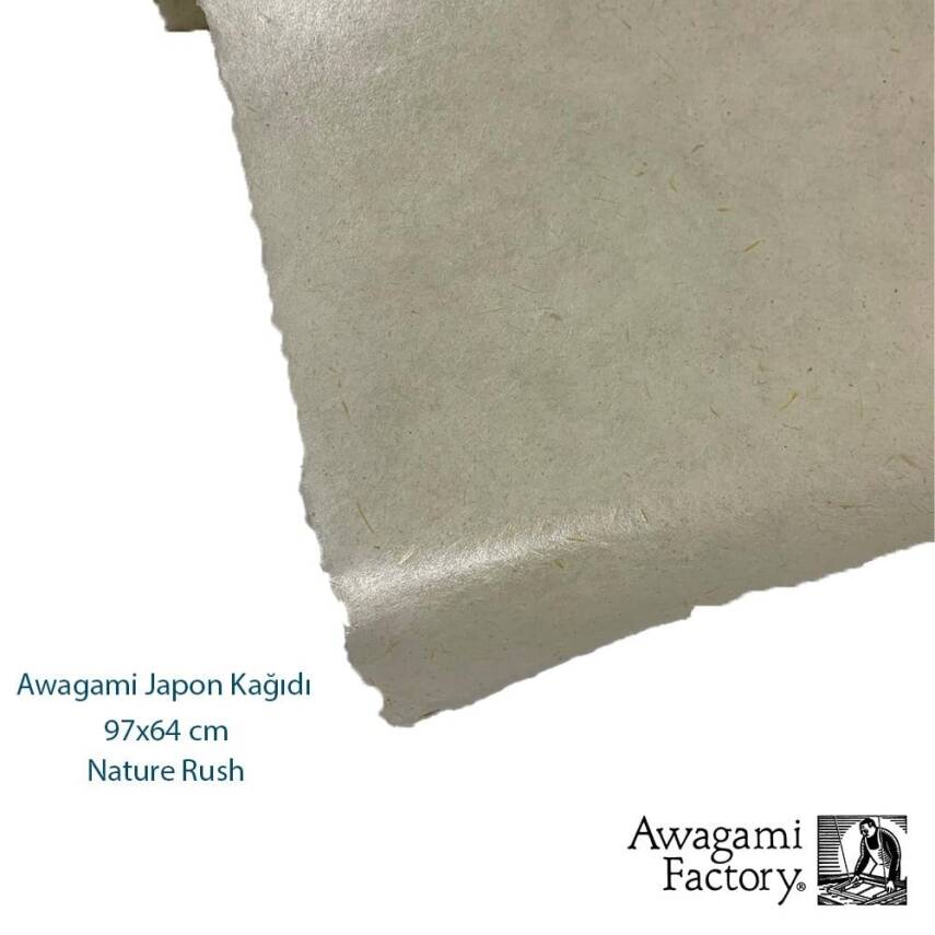 Awagami Aharlı Japon Kağıdı 97X64 cm Nature Rush 48 gr - 1