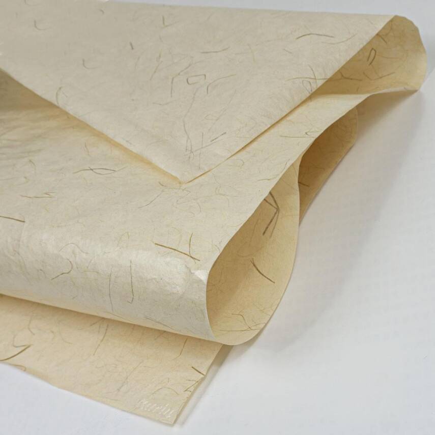 Awagami Aharlı Japon Kağıdı 97X64 cm Nature Straw 48 gr - 2
