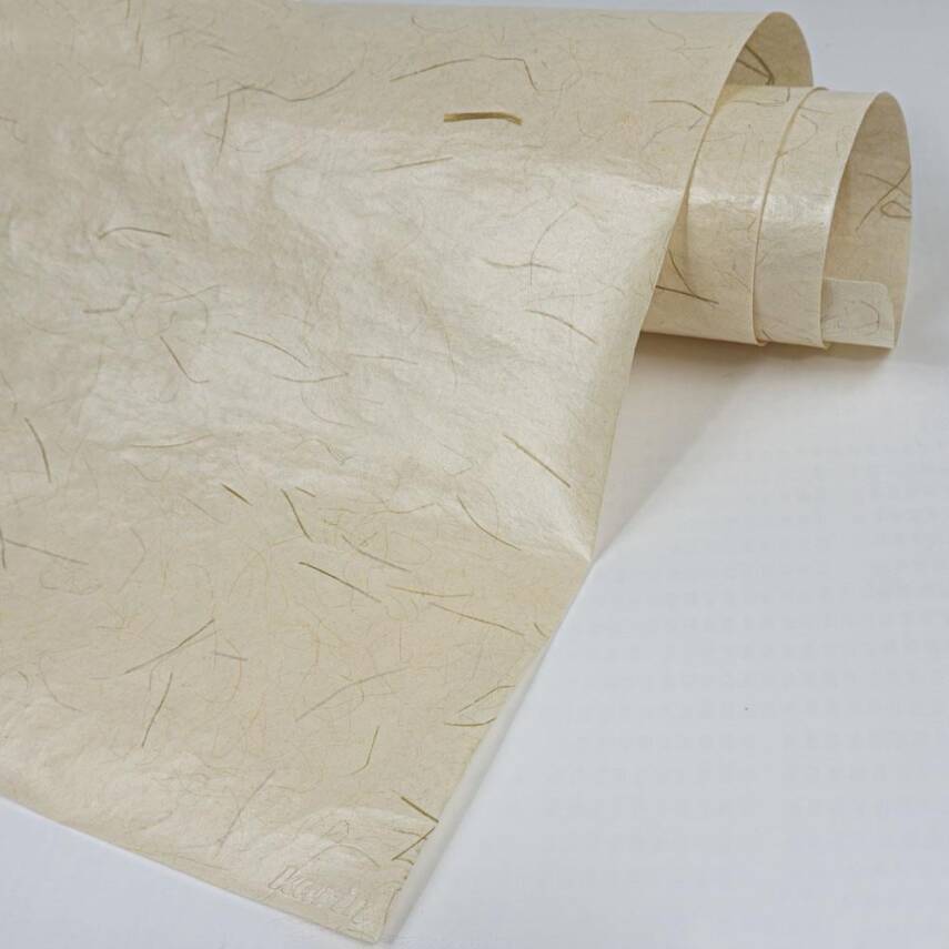 Awagami Aharlı Japon Kağıdı 97X64 cm Nature Straw 48 gr - 3