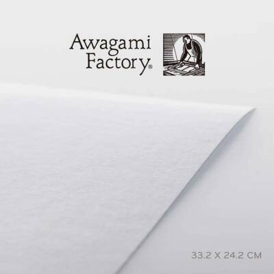 Awagami Art Pads Hakuho Watercolor F4 33.2x24.2 cm