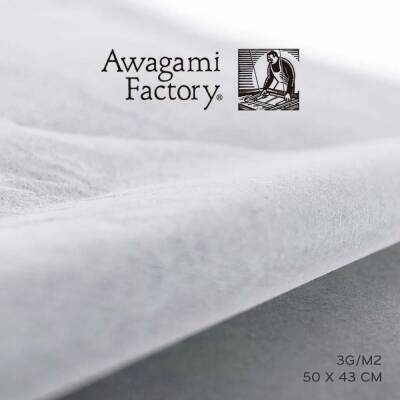 Awagami Factory Fuji Kozo 3G 3 G/M2 50X43 Cm 10'lu Paket