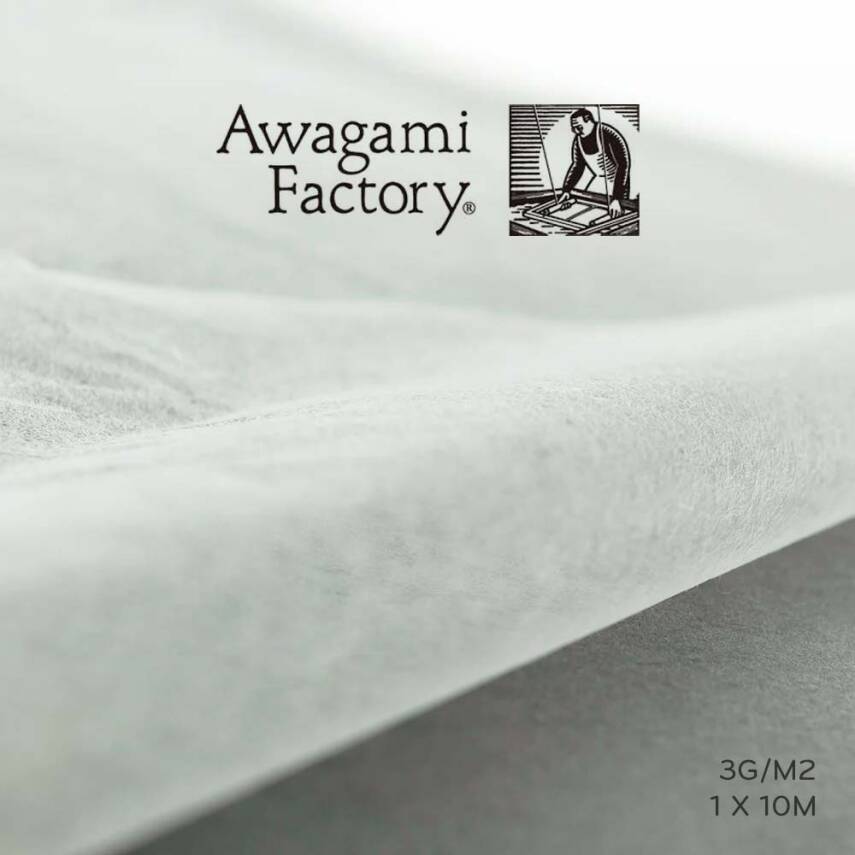 Awagami Factory Fuji Kozo Roll 3 G/M2 1x10 metre - 1