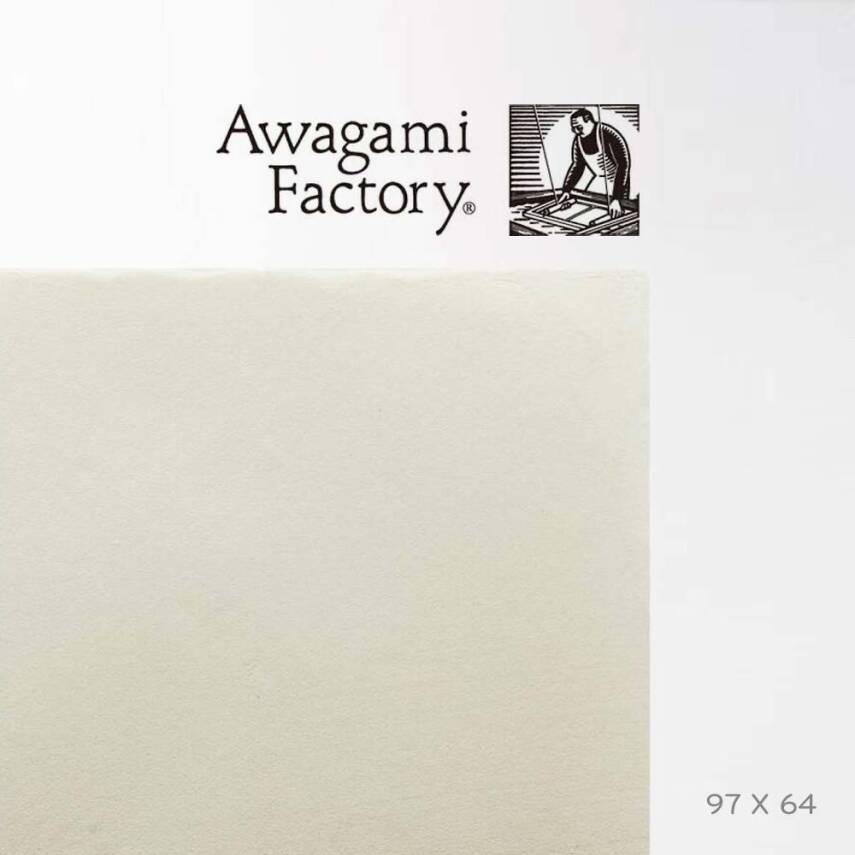 Awagami Japanese Paper Hokusai 47 G/M2 98X64 Cm - 1