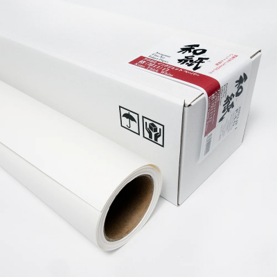 Awagami Japanese Paper Kozo Thick White Roll 70 Gr/M2 111.8X15 m IJ0335 - 2
