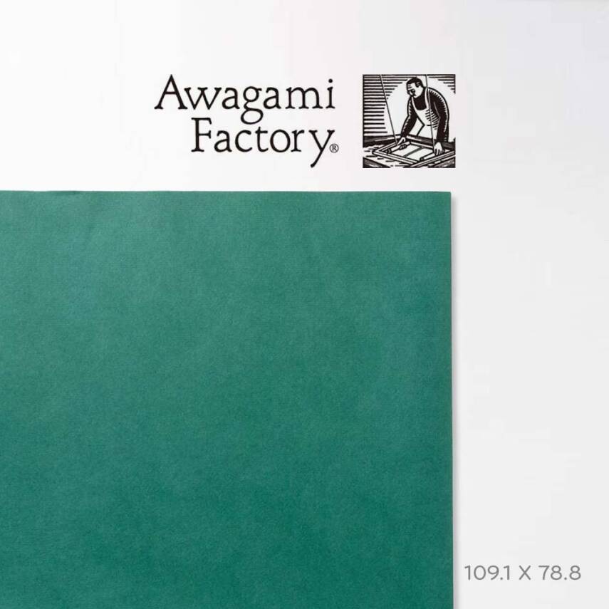 Awagami Japanese Paper Shin Inbe Thin Bamboo 65 Gr/M2 109.1X78.8 Cm - 1