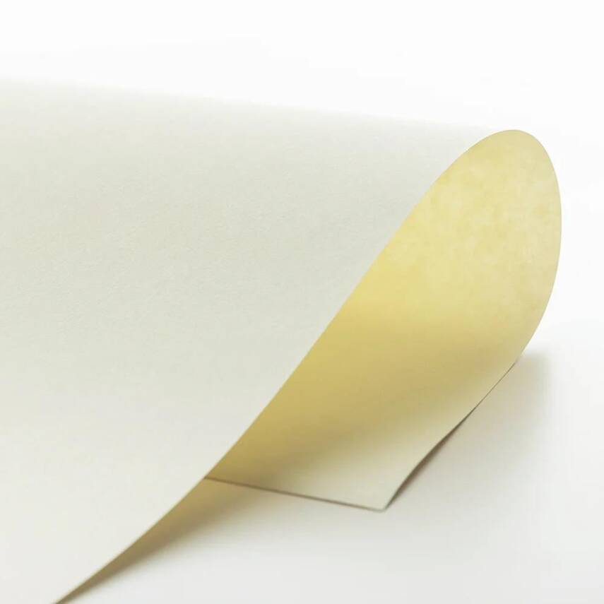 Awagami Japanese Paper Shin Inbe Thin Pearl White 65 gr/m2 109.1x78.8 cm - 1